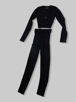 Noir Essential Knit Pant Set